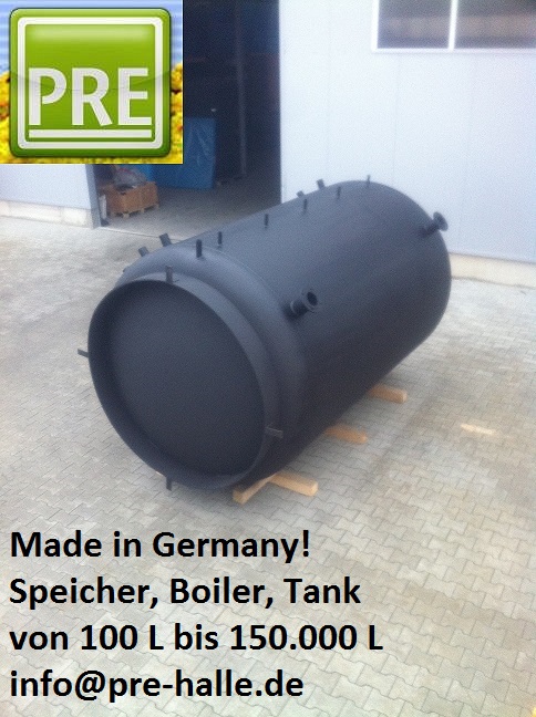 Pufferspeicher, Speicher, prehalle, sonderbau, stahl, edelstahl, heizung, solar, kamin, ofen wärmepumpe, holzvergaser, bhkw, pelletofen, prehalle, atmos, HVS, Vergaser, fernwärme, Nahwärme, ing, heizungsbau, installateur, kaminkehrer, Schornsteinfeger, Stahl, Edelstahl, LG, installatie, tank, boiler, ochsner, halle